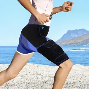 Hip Brace for Sciatica Pain Relief Devices Adjustable Hamstring,Thigh,Groin Compression Wrap Sciatic Nerve Brace for Men and Women –Support for Sciatica Hip Pain Relief (Right)