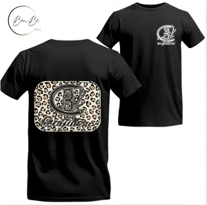 Vintage C3 Outfitters Leopard T-shirt – Western Cowgirl Shirt – Southern Boutique Style Pullover – Country Casual Fall Winter Outfit for Women and Men