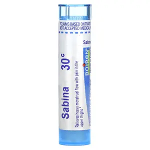 Boiron Sabina, 30C, Menstrual Pain Relief, Approx 80 Pellets