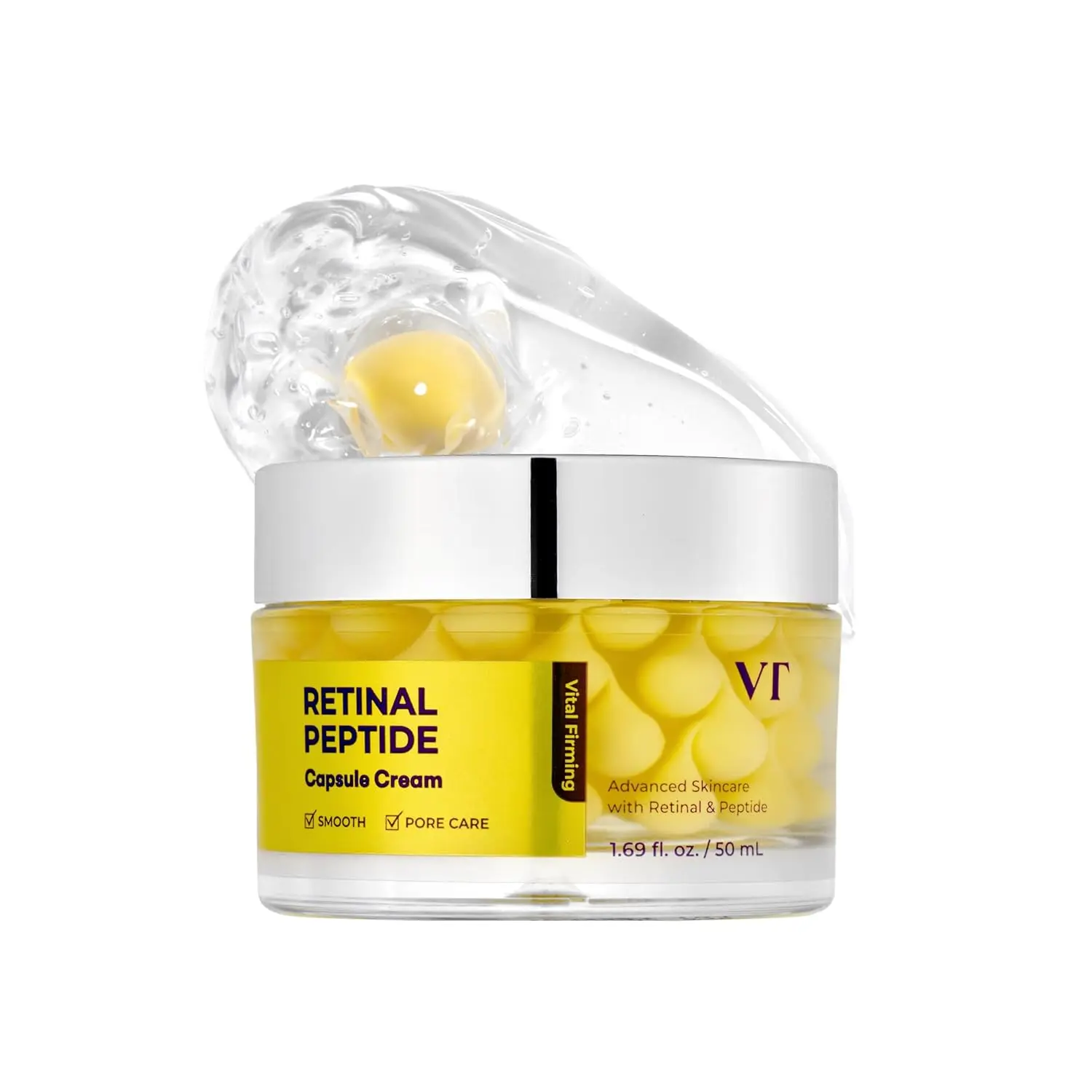 [VT COSMETICS] Retinal Peptide Capsule Cream for Wrinkle, Pore & Hydration Care, Skincare, Hydrating, Moisturizing
