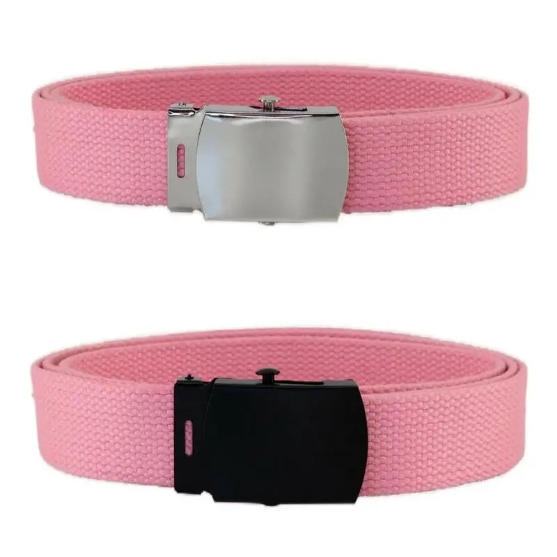 Military Belts Steel Belt Unisex Men Woman Heavy Duty Belt with Silver or Black Buckle