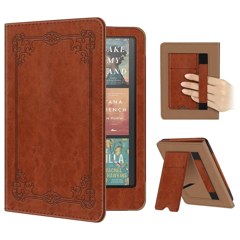 Olixar Leather-Style Black Case - For Kindle Paperwhite 5 11th Gen 2021 - View #11