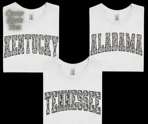 Tennessee Camo State Graphic T-Shirt, Vintage Camouflage Tee, Southern Style Shirt, Unisex Cotton Streetwear Top, Outdoor Fan Gift