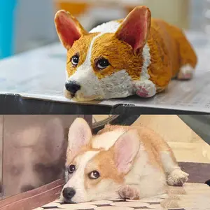 Custom Pet Figurines: Handcrafted Dog Cat Cake Toppers, Polymer Clay Keepsake