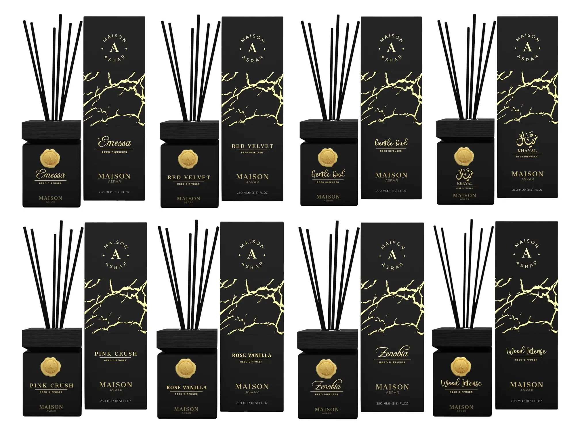 250ml Maison Asrar Reed Diffuser 250ml Maison Asrar Reed Diffuser