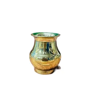 Brass Lota Kalash For religious Purposes, Pittal Lota Water pot to store water