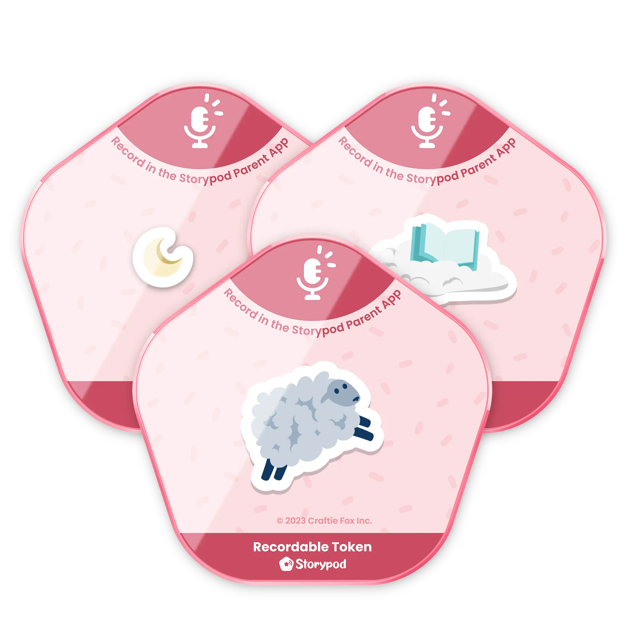 Recordable Token 3 Pack
