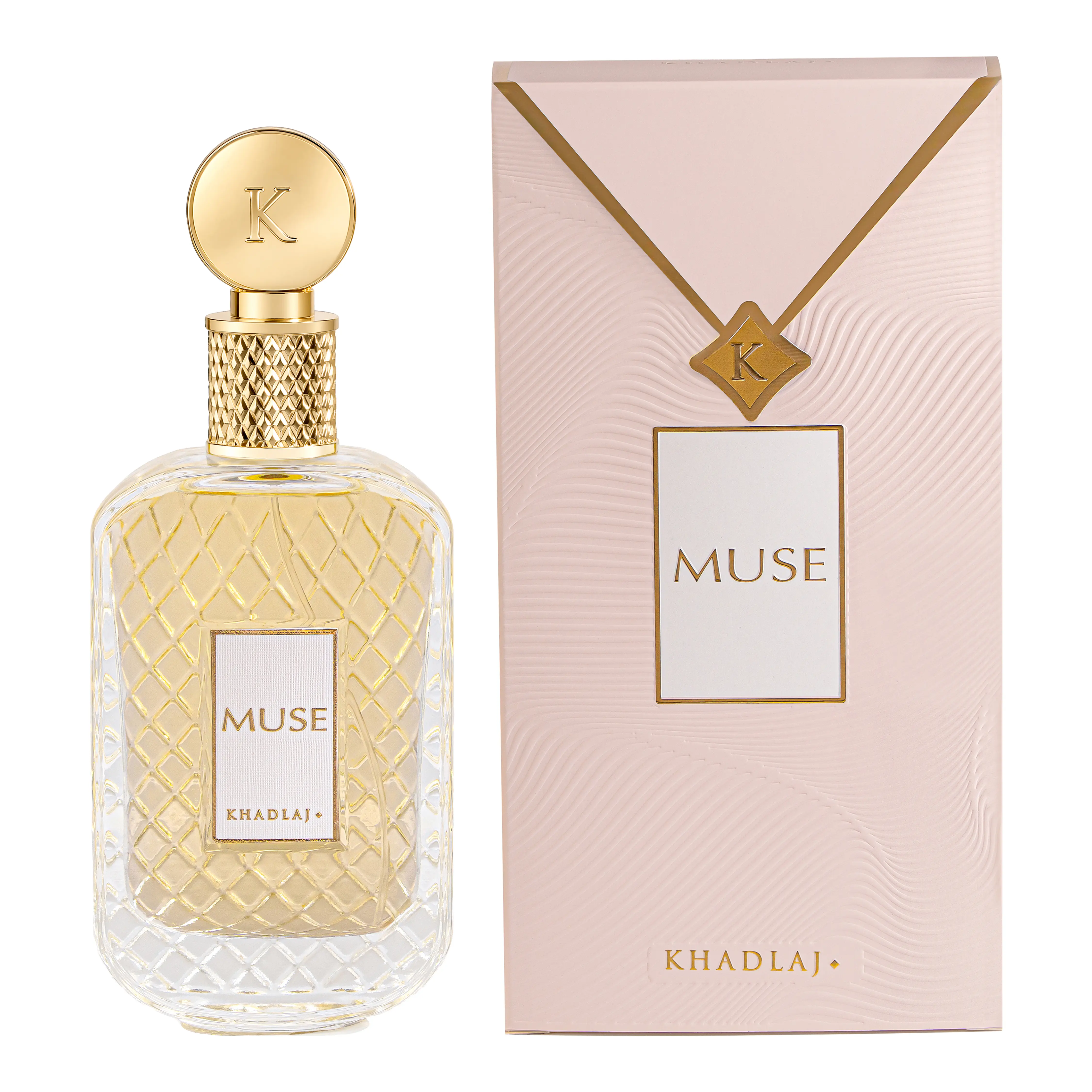 Khadlaj Muse for Women Eau de Parfum Spray, 3.4 Ounce