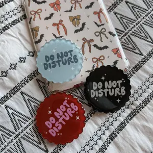 Do Not Disturb BIGGER Ereader Grip, Kindle Holder  Kindle Accessories, Phone Holder