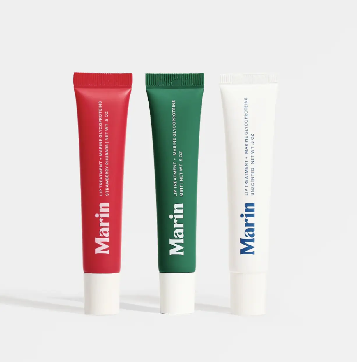 Summer Lip Trio | Strawberry Rhubarb | Mint | Unscented