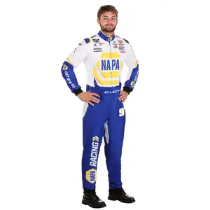 Men's Chase Elliott New NAPA Uniform NASCAR Costume