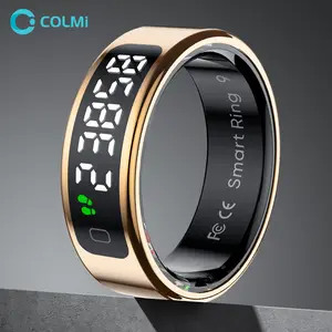 Colmi R12 Smart Ring, 5atm Waterproof, Unisex Holiday Gift, Multiple Sizes Available, Wireless Connection, Android Compatible