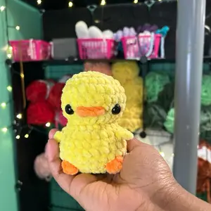 Small Duck Crochet Plushie