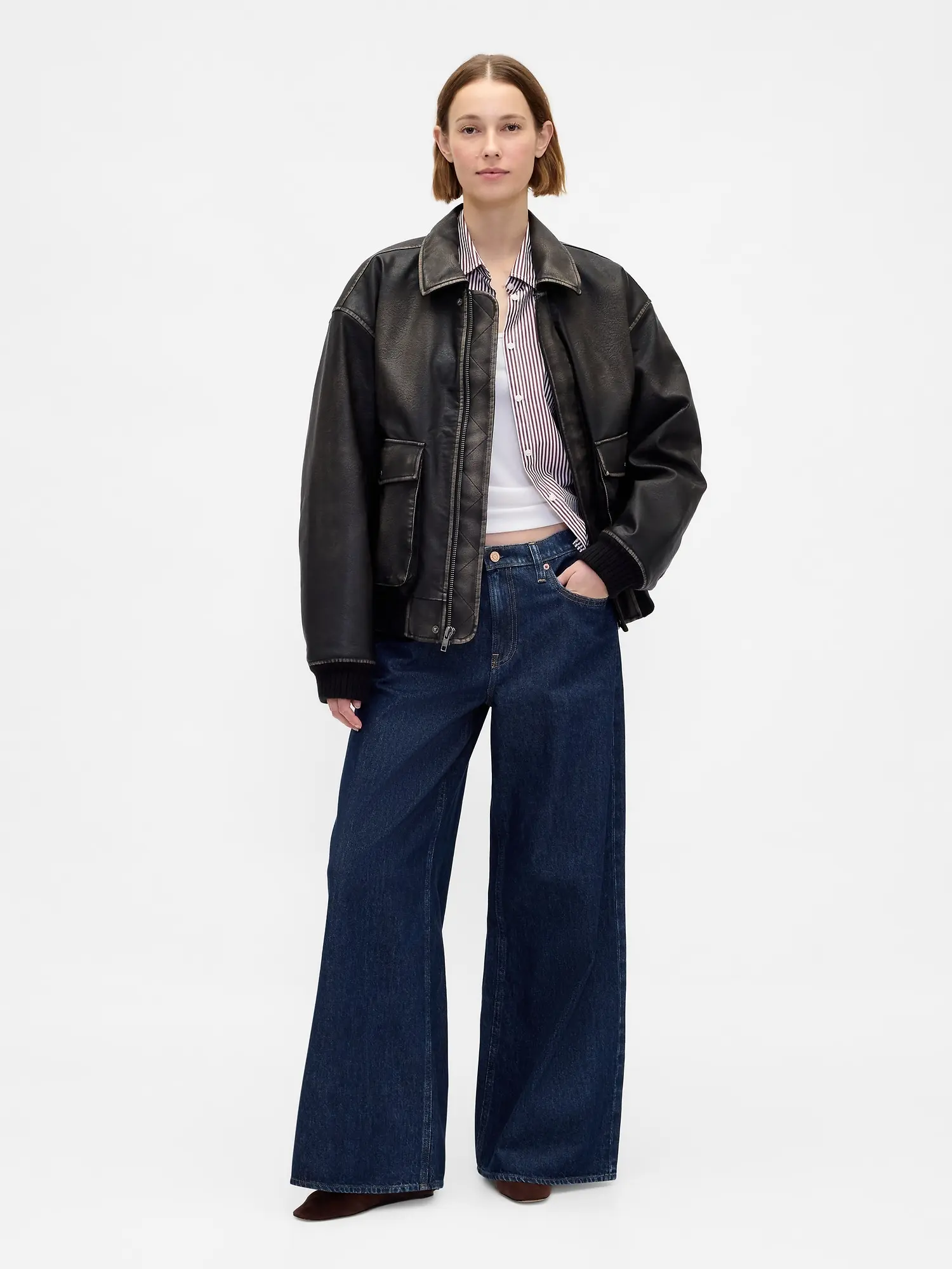 Gap Women's Low Slung Extra Baggy Jeans