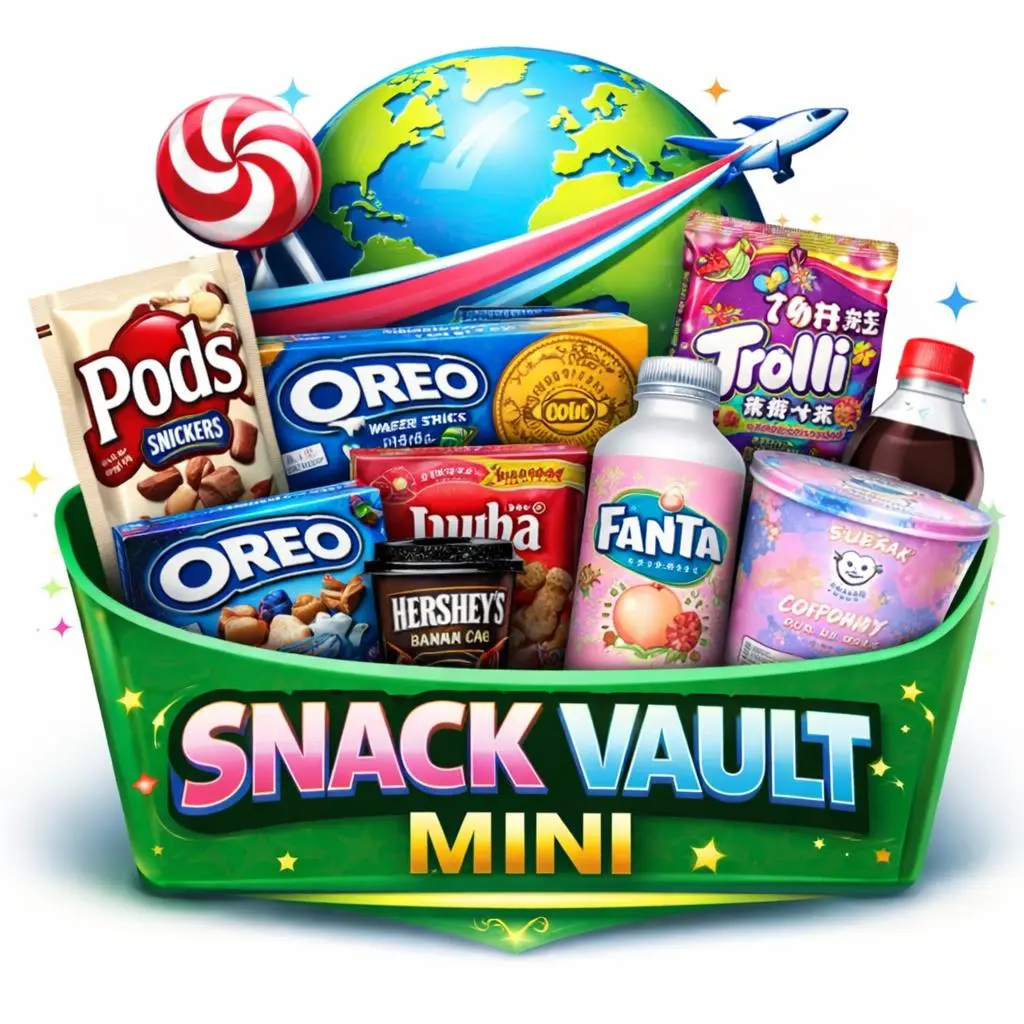 Snack Vault Mini Box - 4 Full-Size Exotic Snacks | No Fillers Snack Vault Mini Box - 4 Full-Size Exotic Snacks | No Fillers