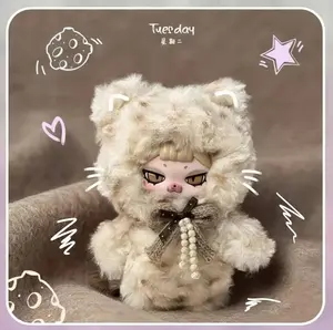 Rumi The Week Blind Box | Sassy Leopard Bag Charm | Y2K Aesthetic Keychain | Designer Art Toy | Soft Plushie Pendant for Purses, Leopard Print