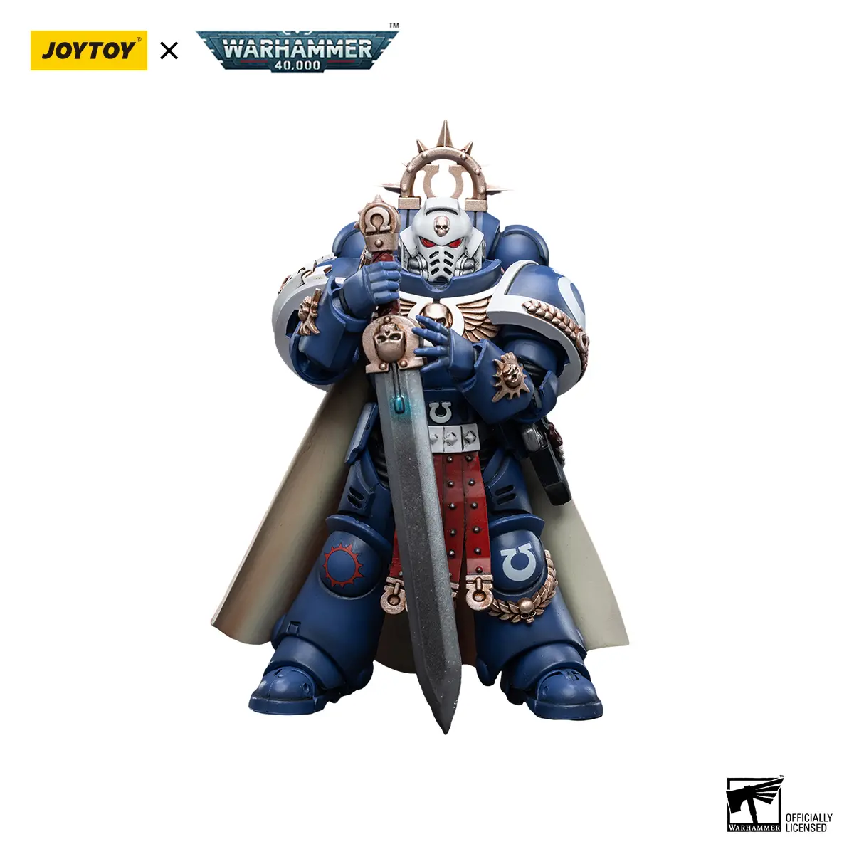 JOYTOY 1/18 Scale Ultramarines Primaris Captain Realistic Collectible Action Figure - Craftsmanship Model JT3297, Toys & Hobbies Action Figure, Realistic Figures