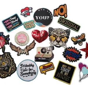 Patch Party Club 20-Pc Trucker Hat Bundle for Customizing & Styling - Embroidered Statement, Applique, Trendy Patches for Hats, Jackets & Socks, DIY, Crafts