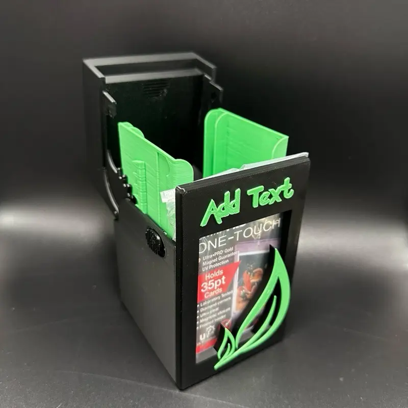 Grass Pokemon MTG Magic the gathering Deck Box TCG Dice Container Storage Gift