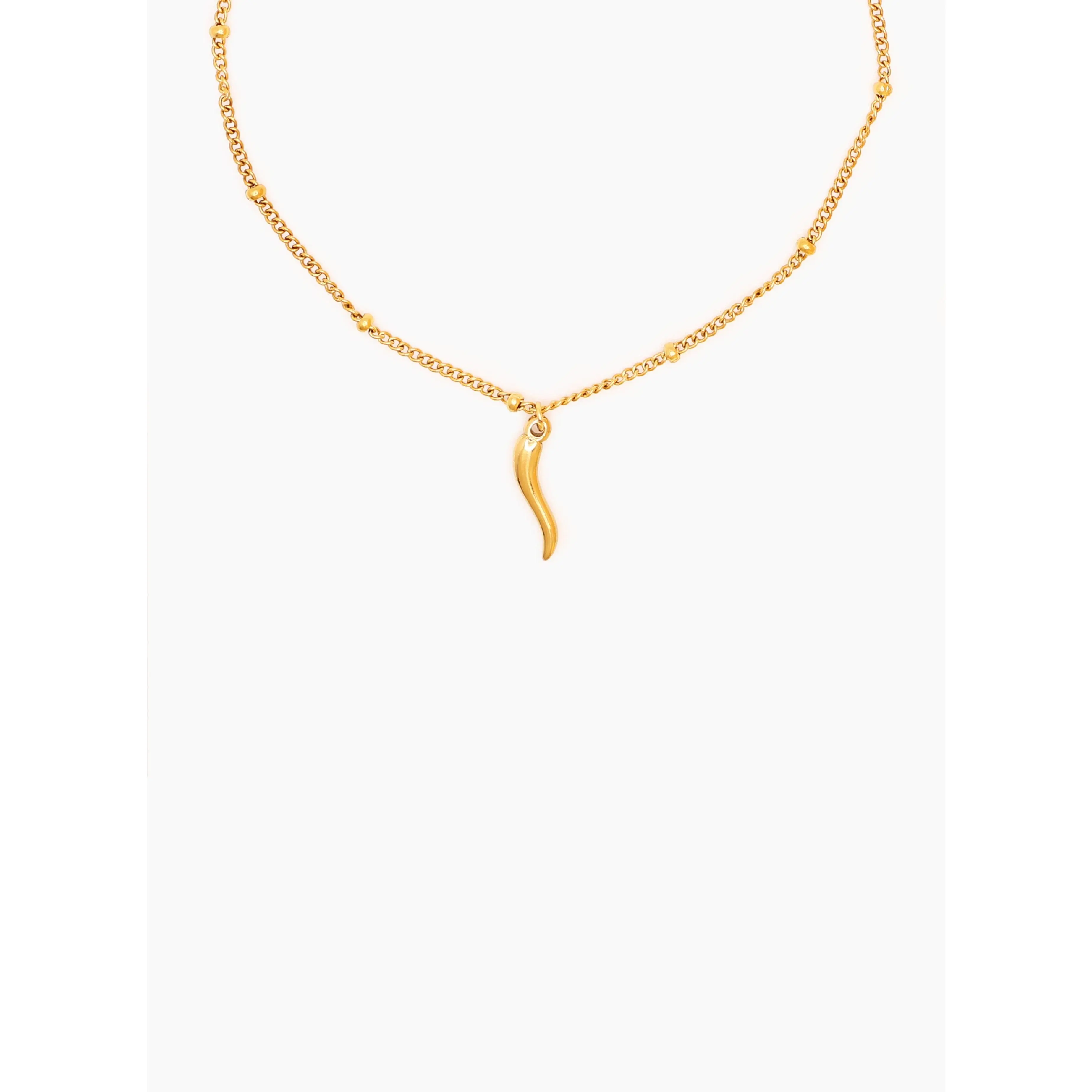 Golden Chile Necklace