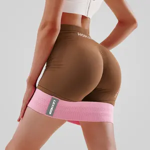 LEXI PRO  Resistance Bands for Working Out 3 Set Professional Exercise Bands for Pilates Yoga Home Gym Booty Leg Training Heavy Medium Light Fabric Loops for Women Men summervibes petlovers