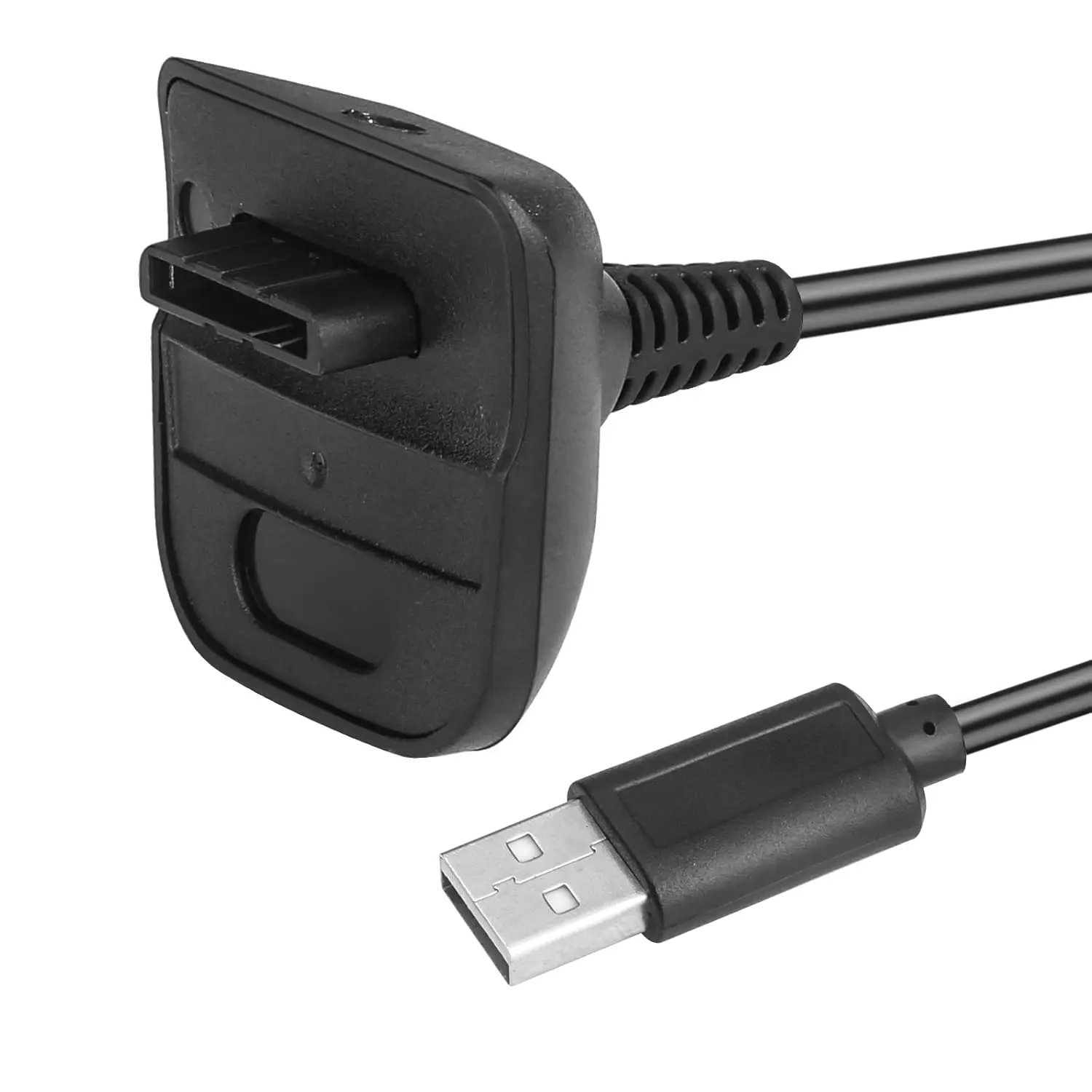 X-360 Controller Charging USB Cable Charger - 5.9Ft/1.8M Accessory Only, Wired Controllers Charger for Microsoft Xbox 360 Slim, Prevents Battery Drain Issues, Gaming Console Accessory, Electronic