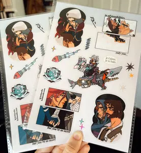 ARCANE SHIPPY CLEAR PLANNER STICKERS