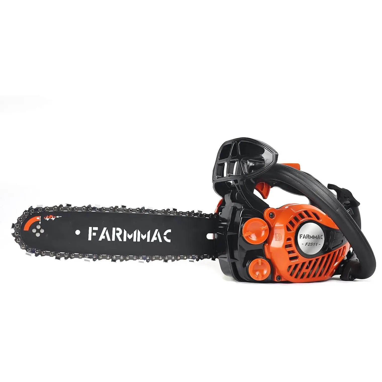 25cc 12 Inch Handheld Gas Chainsaw, 2-Stroke Top Handle Chainsaw,Lightweight Compact Portable Chainsaw Gas Chain Saw for Tree Wood Cutting