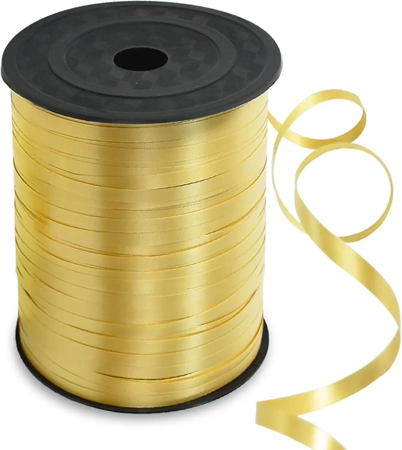 500 Yards Curling Ribbon-Balloon Ribbon-Balloon String for Art&Craft Decor,Gift Wrapping,Ribbons and Bows for Graduation Christmas New Year Birthday Gifts Supplies (Gold)