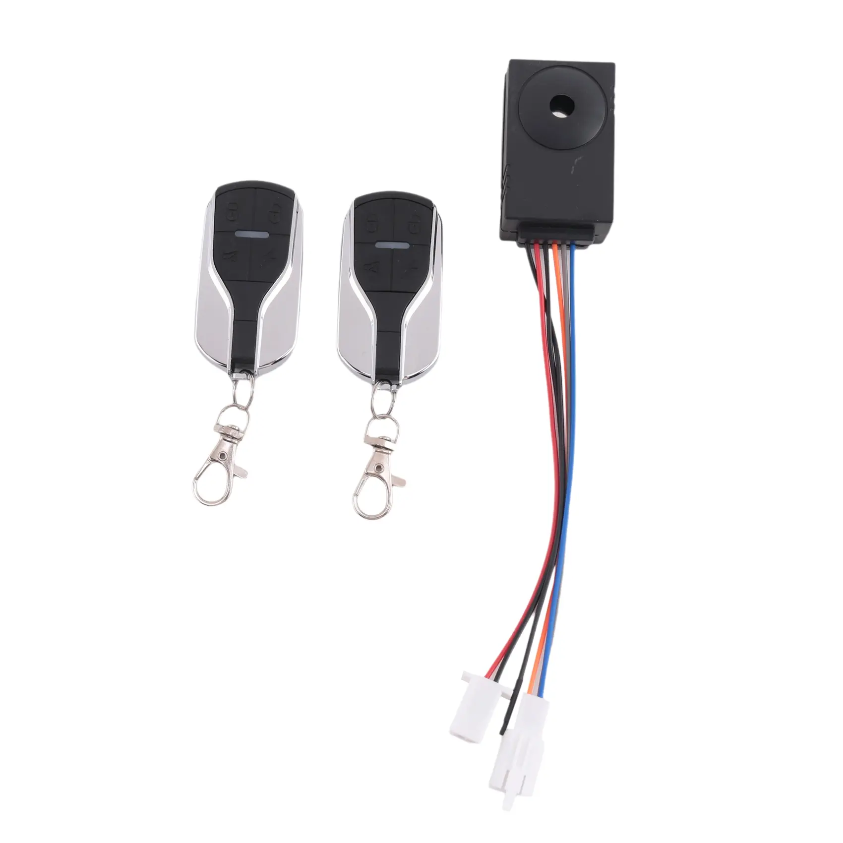 Anti-Theft Waterproof Dustproof Ebike Alarm System, 36-72V Compatible with Electric Bicycle-Scooter, with 2 Switches for Brushless Controller