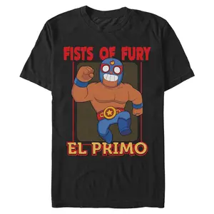 Men's Brawl Stars El Primo Fists Of Fury T-Shirt