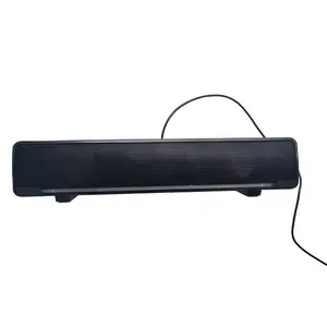 PC Speakers for Desktop, USB Powered Sound Bar, 10w Stereo Sound, Gaming Soundbar for Monitor, Computer, Laptop, Compact, Audio