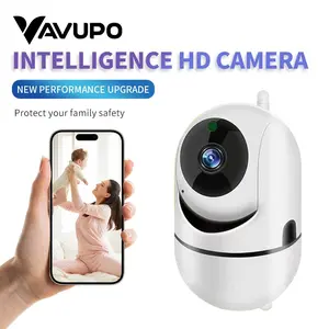 Smart HD Home Security Camera with High-Definition Imaging, Motion Detection, Two-Way Voice Intercom, Rotating Control, Remote Real-Time Monitoring, Wifi Security Camera
