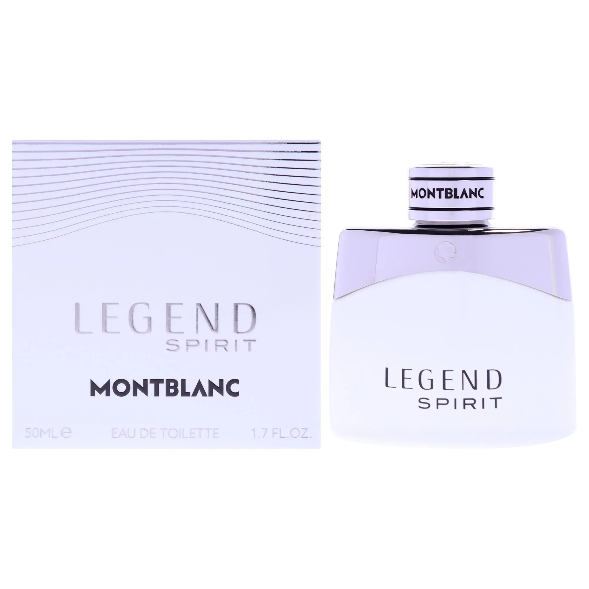 Montblanc Legend Spirit Eau de Toilette for Men, Authentic Masculine Daily Fragrance, 1.7 oz/50ml Spray Bottle, Refined Scent