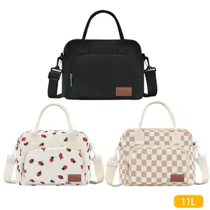 Nifogo 11 L Large Insulated Lunch Bag for Women & Men | Water Resistant Portable Cooler Tote | Ideal for Work & Picnic