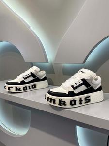 men's fashionable colorblock letter print lace up low top chunky sneakers, designer shoes casual comfortable sports shoes for daily wear, trendy all-match casual sneakers for men, trending sneakers, streetwear shoes, colorblock patchwork sneakers