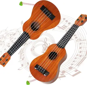 Kids Toy Ukulele Guitar,17 Inch Classical Guitar Musical Toy,4 Strings Guitar Ukulele Educational Learning Toy for Toddlers and Preschoolers