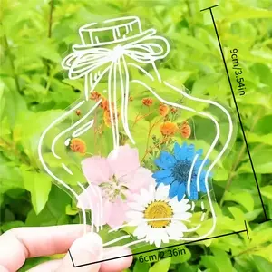 40 Non-repeating Dried Flower Bookmarks Maple Leaves High-end Handmade DIY Materials Transparent Specimen Jar Spring Childhood Collection Book, Suitable for Reading Enthusiasts, Students, as a Commemorative Gift for Classmates, Teachers