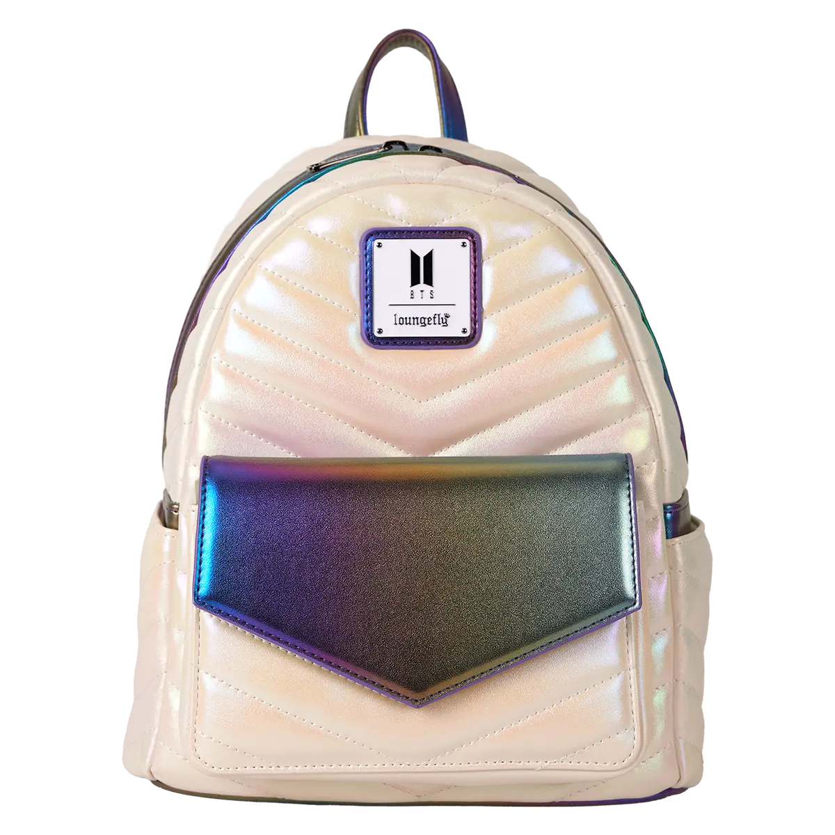 BTS Rainbow Iridescent Mini Backpack BTS Rainbow Iridescent Mini Backpack