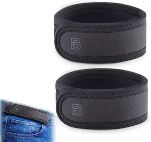 BeltPro No Buckle Belt — Fits 1.5 Inch Belt Loops, Easy To Use Invisible Elastic Adjustable Leather Tool Belt Men Accessories