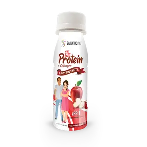 BariatricPal 15g Whey & Collagen Complete Protein Shots - Apple