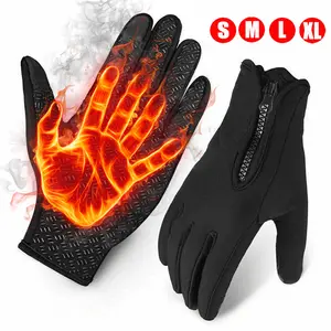   Dazone Warm Winter Gloves Unisex Windproof Waterproof Touchscreen Running Gloves Non-Slip Thermal Gloves for Men Women Running Driving Cycling Climbing Hiking