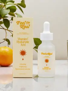 Feel the Heal Vitamin C & Hyaluronic Acid Face Serum | Hydration & Brightening Support for Smooth, Even-Looking Skin