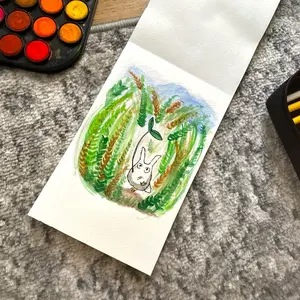 my neighbor totoro watercolor painting