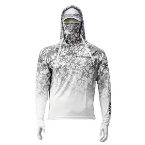 White Camo Fishing Shirt