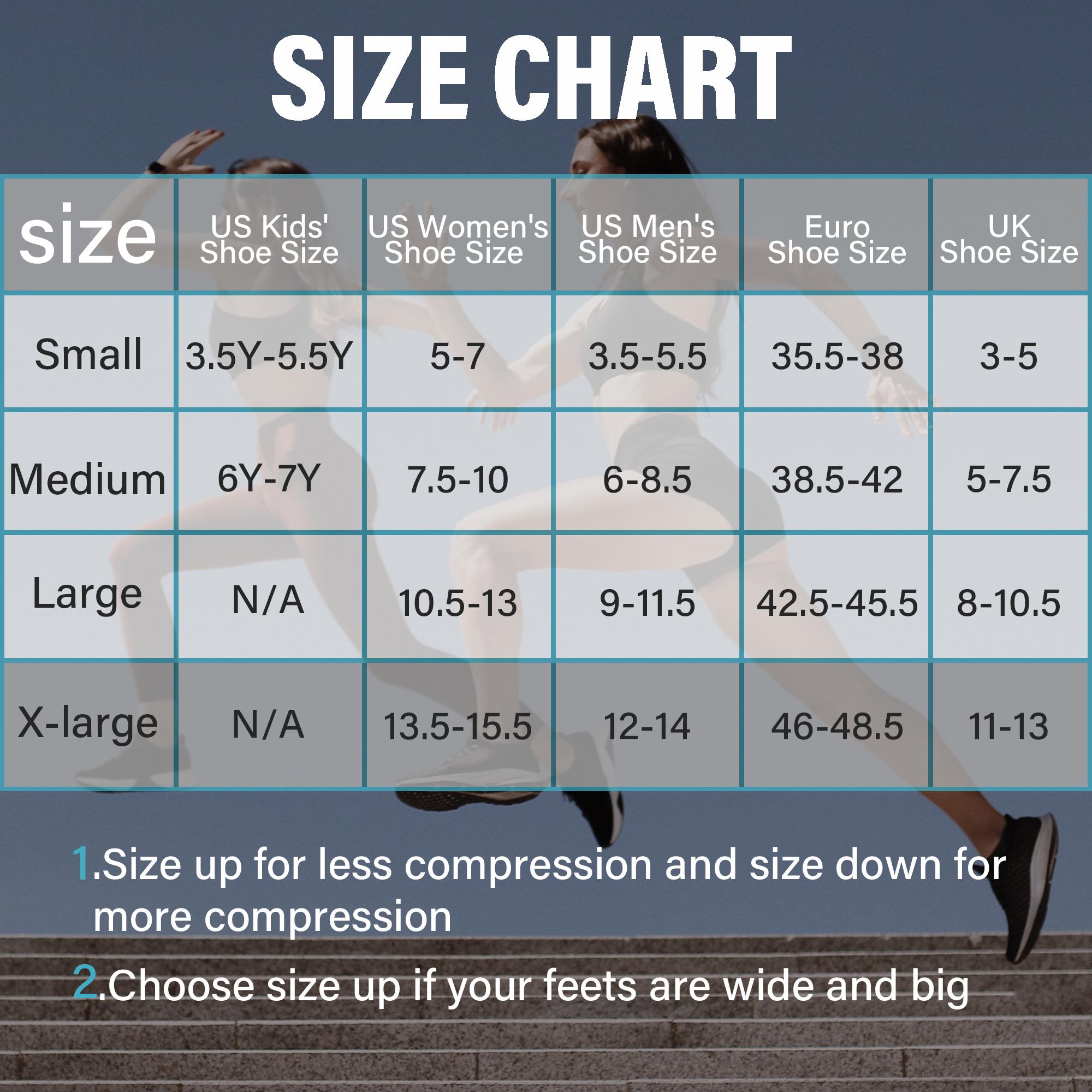 IRAMY Compression Ankle Support Socks Women Moisture Wicking Cushioned Athletic Plantar Fasciitis Relief 6 Pairs