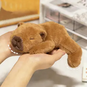 JIAJCHUF Cute Capybara Plush Toy Stuffed Animal, Soft Large Plushie for Kids, Soft Cuddly Gift, Ideal Gift for Birthdays and Christmas, Snuggle Bear, Soft Huggable
