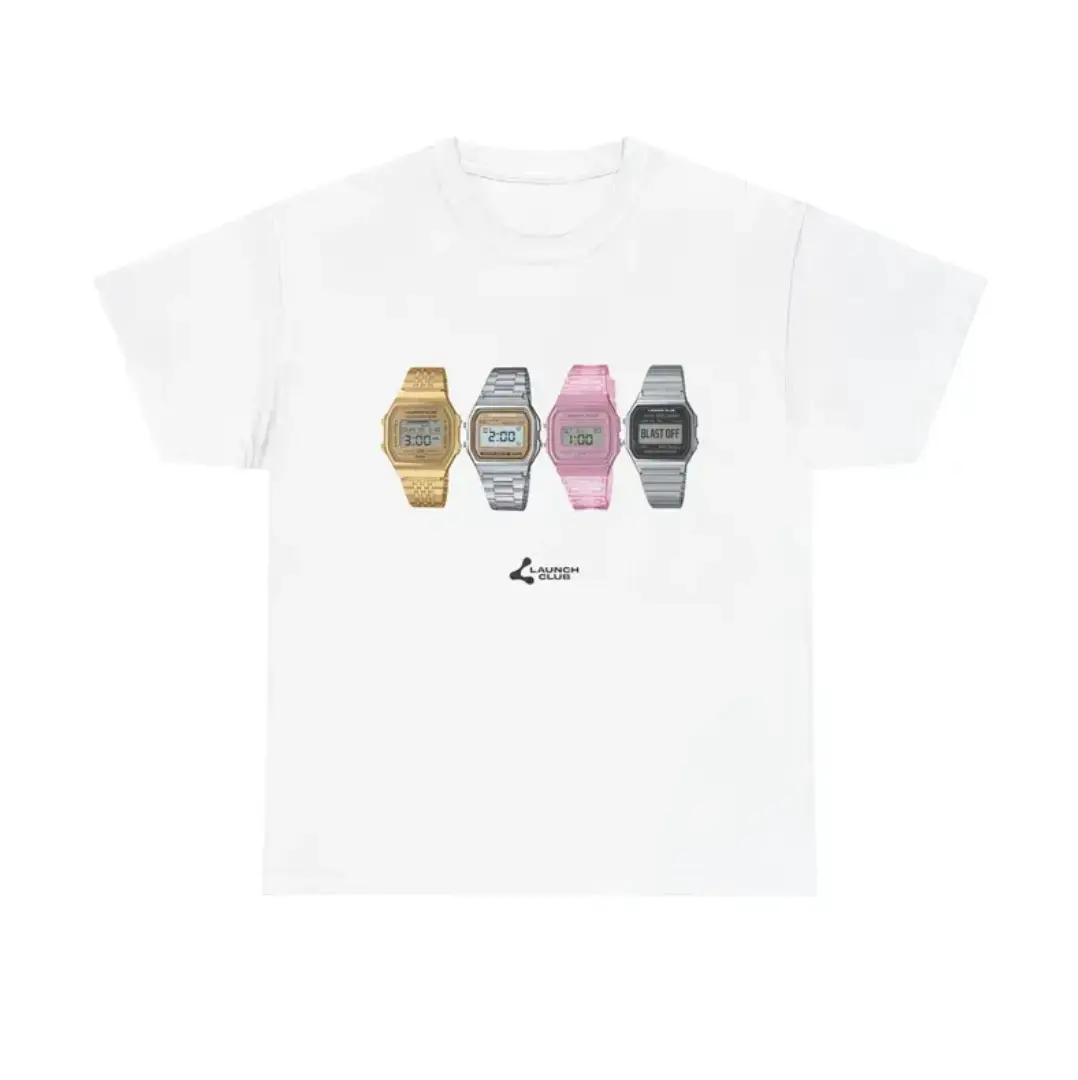 Watch Blast Off T-Shirt, Casual Cotton Tee, Gifts Shirt, Unisex Vintage Graphic Tees Gothic Grunge Y2k Emo Scene Amity Affliction Style Clothes Men Women Streetwear