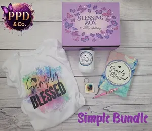 The Blessing Box | Simple Bundle | Shower Someone Special with Blessings