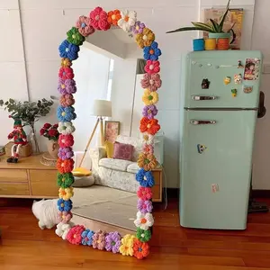 DIY Embroidered Flower Sewing Patches, Floral Embroidery, 1/10/20/30/50pcs Handmade Petal Decorations, Perfect for Hair Accessories & Clothing Embellishments, Embroidered Floral Design